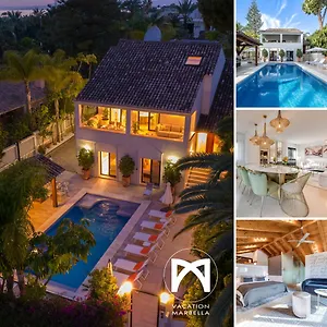Villa Vacation I La Cabane, Prestige, Heated Pool, 300m To The, Marbella